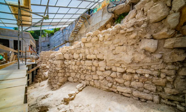 Jeruzsálem városfalai az első templom korából